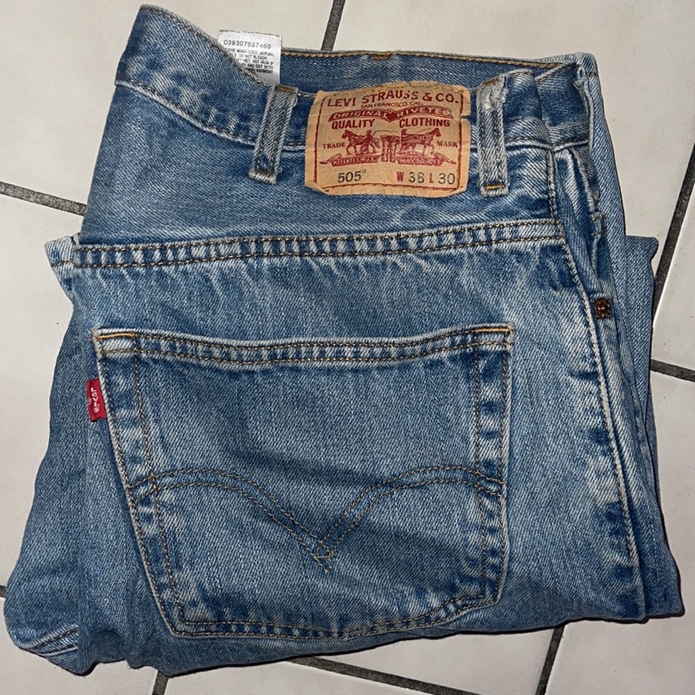 Vintage Levi's 505 Dark Blue Jeans